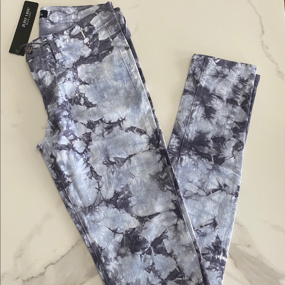 Trendy Tie dye skinny jeans